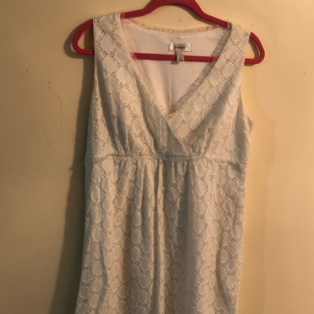 White dress